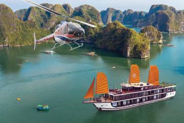 BAY CÙNG KỲ QUAN – HELICOPTER TOURS